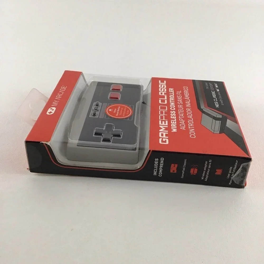 My Arcade GamePad Classic Wireless Controller NES Wii Compatible Video Gaming